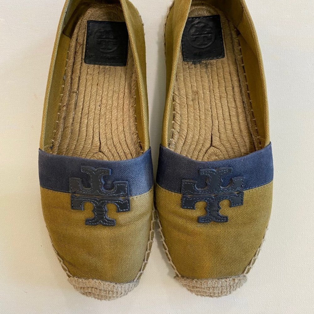 Tory Burch WESTON Espadrille Canvas Flat